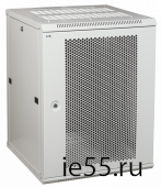 ITK Шкаф LINEA W 9U 600x600 мм дверь перфорированная, RAL7035